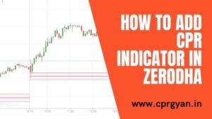 How To Add CPR Indicator In Zeodha Kite, (Step By Step)